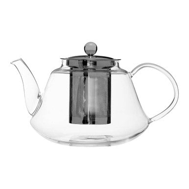 High Borosilicate Curved 1200Ml Teapot