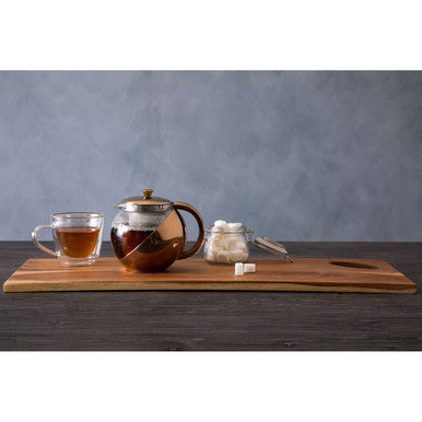 Stainless Steel Teapot With Copper Finished Infuser