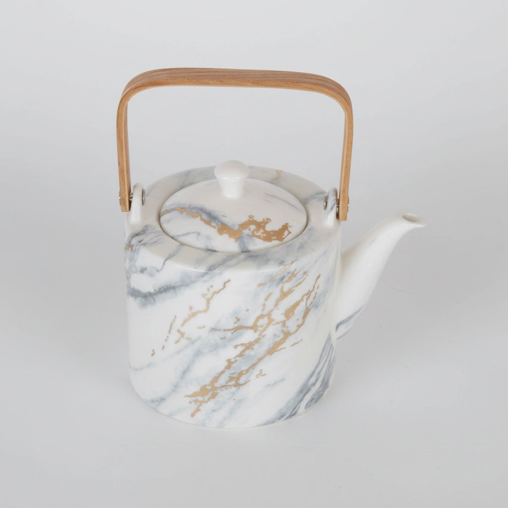 Marble Luxe Teapot
