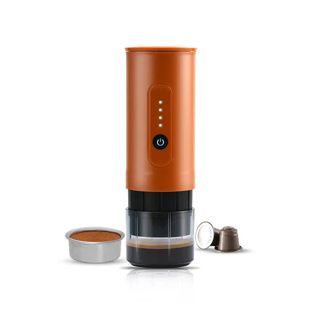 Portable Outdoor Espresso Coffee Machine 18Bar Handheld Electric USB Charge