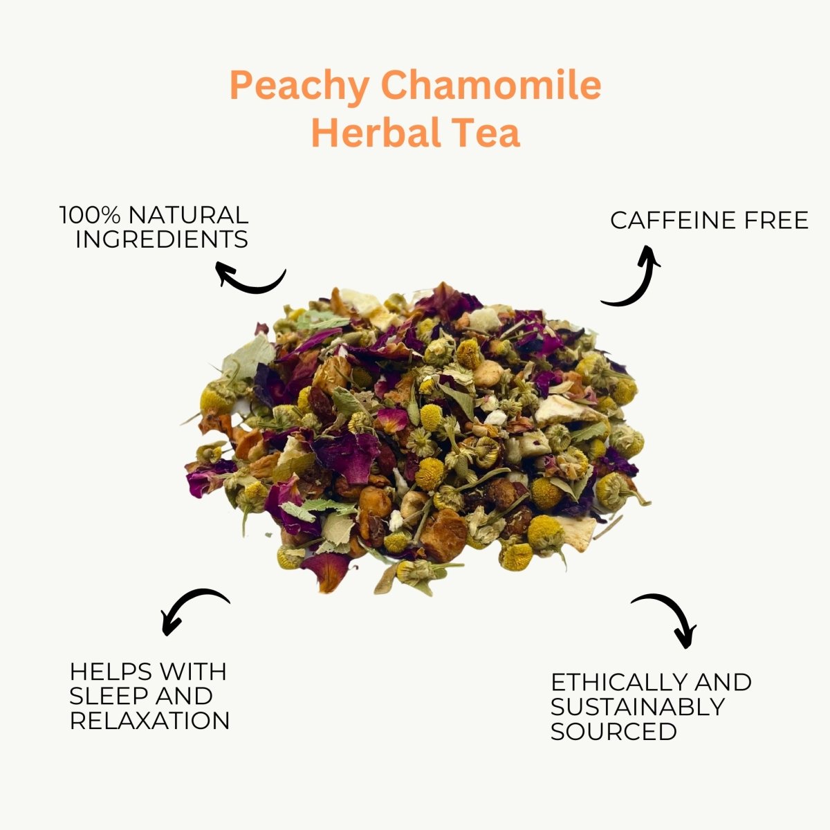 Peachy Chamomile - Loose Leaf