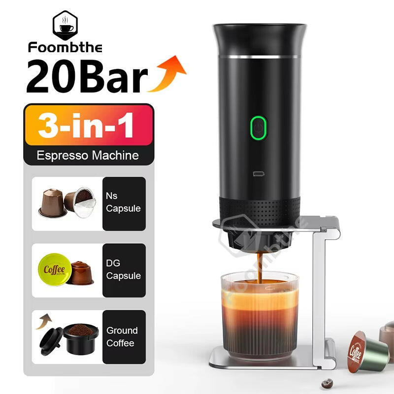 Wireless Portable Espresso Machine – Barista‑Quality Coffee Anywhere